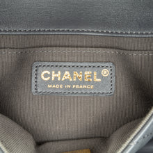 Chanel | Pre-Owned Mini Quilted Lambskin Crush on Chains Flap | Blue/Navy
