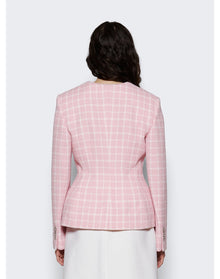 Versace | Women | Contrasto Hourglass Jacket | Pastel Pink