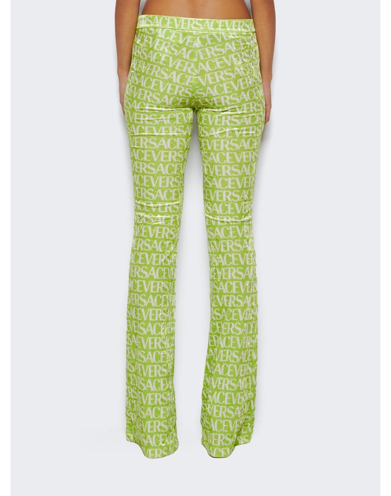 Versace | Women | Logo Pants | Green