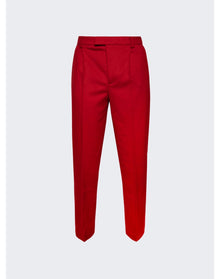 Vetements | Men | Wool Tailored Pant | Red