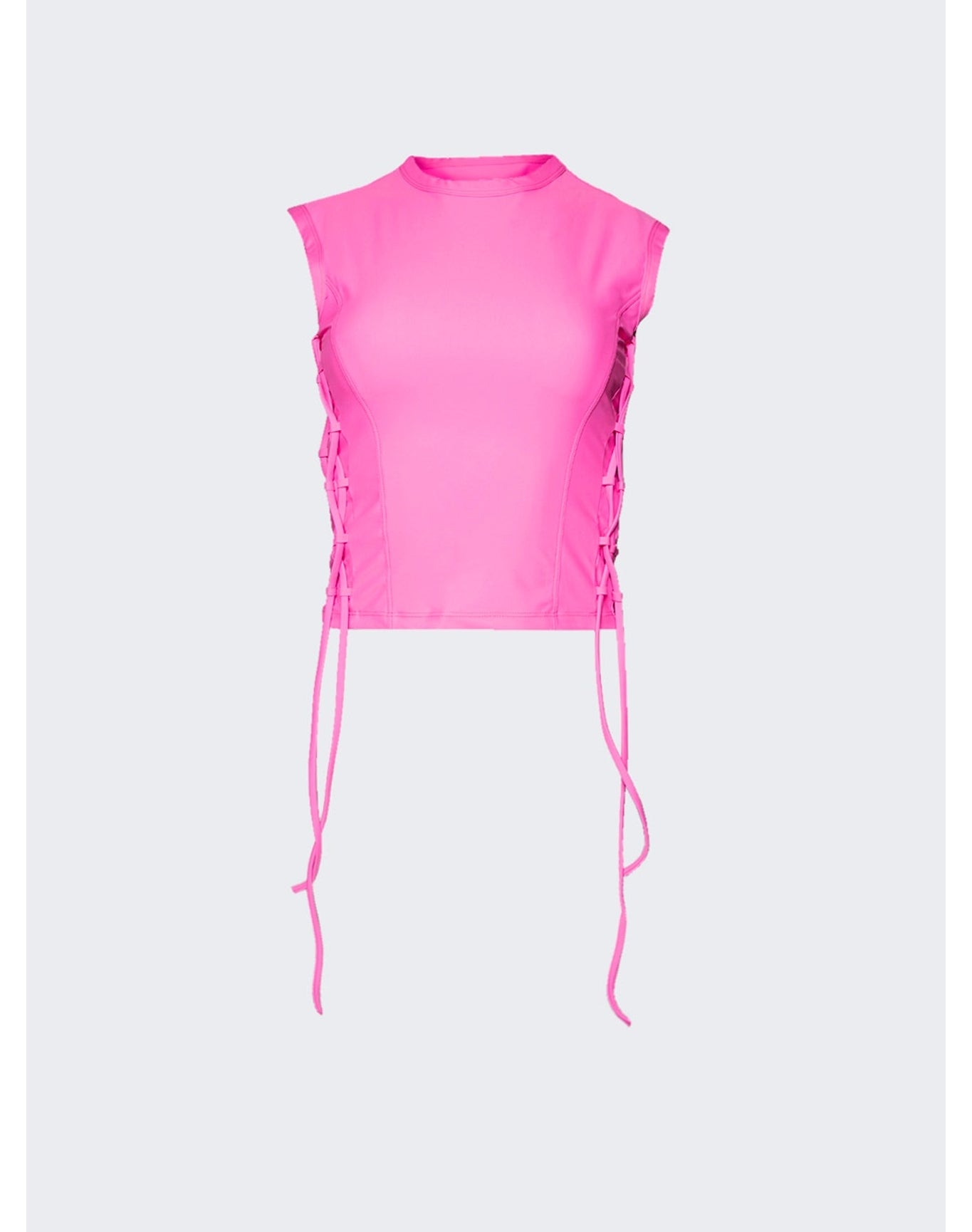 Vetements | Women | Tie Fastening Tank Top | Hot Pink