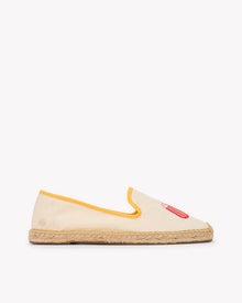 Women's Smoking Espadrille | Embroidery | Bellini - Natural Undyed - Women's Espadrilles - Bellini - Natural Undyed - Soludos - 