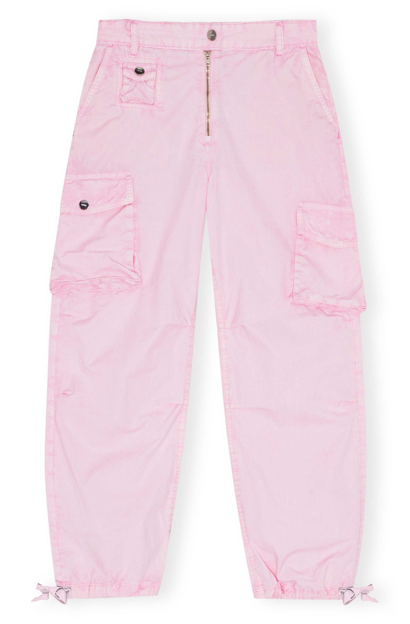 Washed Cotton Twill Pants | Primrose Pink