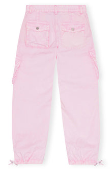 Washed Cotton Twill Pants | Primrose Pink