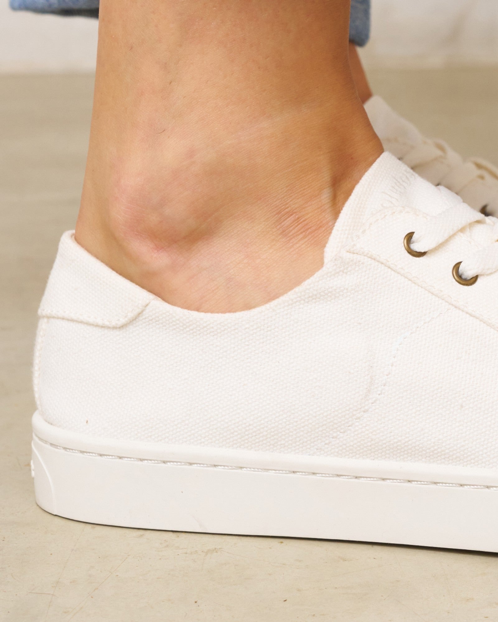 The Original Ibiza - Canvas - La Concha Ivory - Women's - Women's Sneakers - La Concha Ivory - Soludos - 
