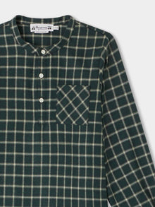 Boy | Artiste Checkered Shirt | British Racing Green