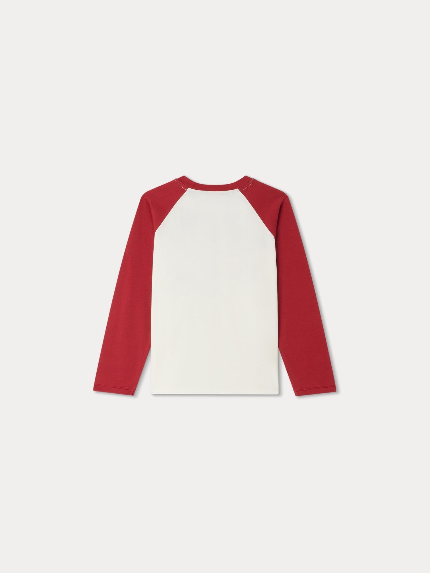 Boy | Guri Motocross Print T Shirt | Burgundry