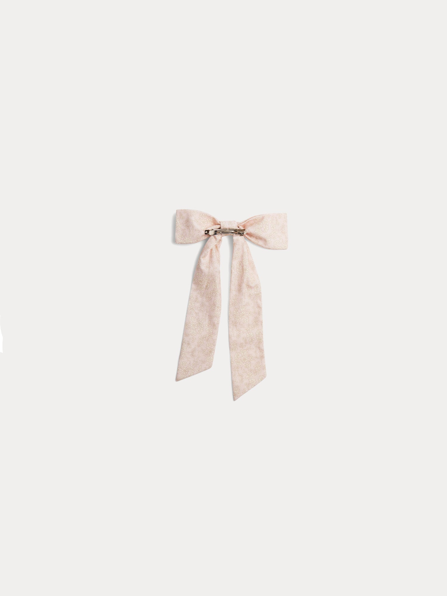 Girl | Domina Liberty Velvet Barrette | Pale Pink