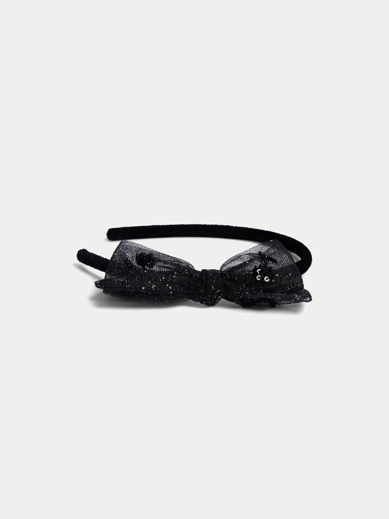 Girl | Party Fabric Headband | Black