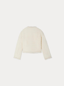 Girl | Giacinta Tweed Jacket | Ivory