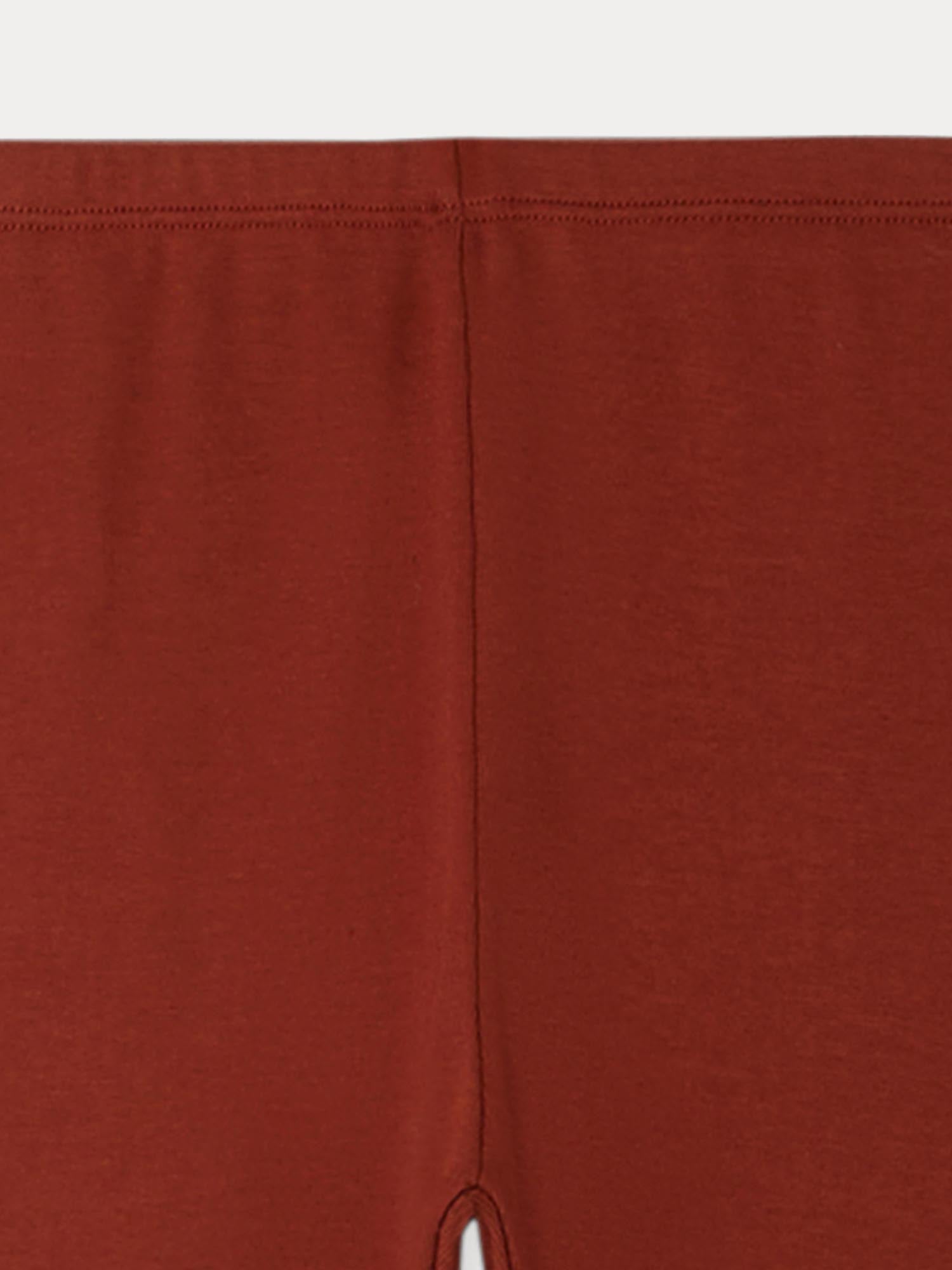 Girl | Graylinn Brown Leggings | Chestnut
