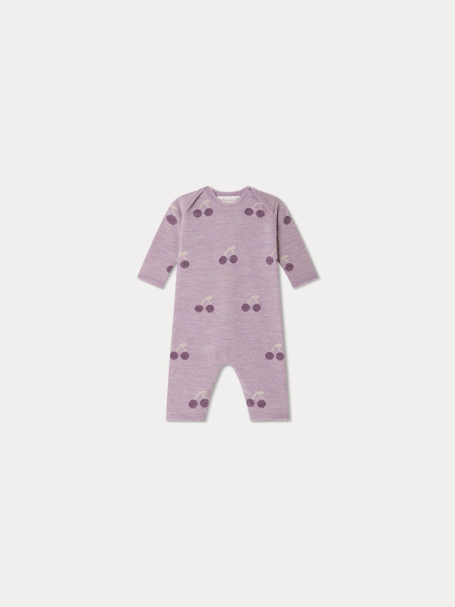 Girl | Gwenda Wool Jumpsuit | Plum