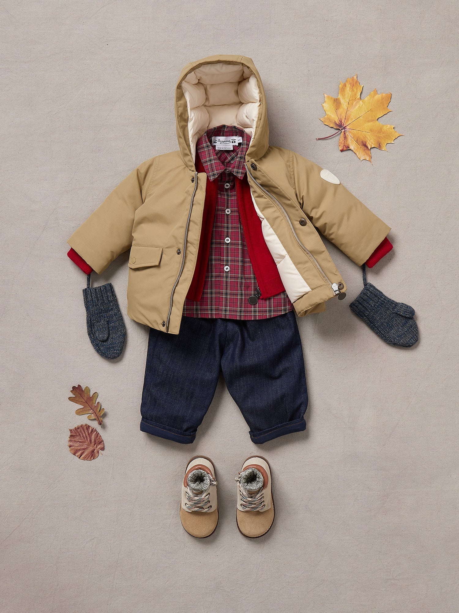 Boy | Malo Checkered Shirt | Raspberry