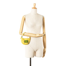 Fendi | Pre-Owned Mini Leather Croissant Handbag | Yellow
