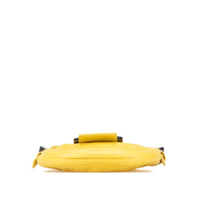 Fendi | Pre-Owned Mini Leather Croissant Handbag | Yellow