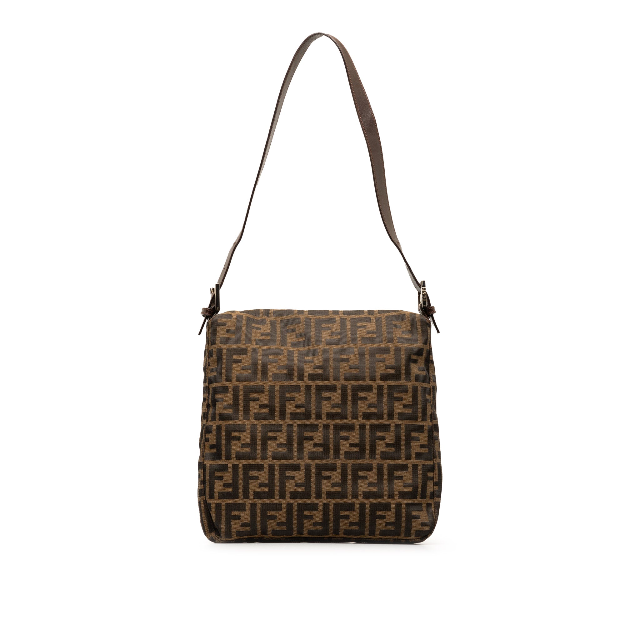 Fendi | Pre-Owned Zucca Canvas Mamma Forever | Brown