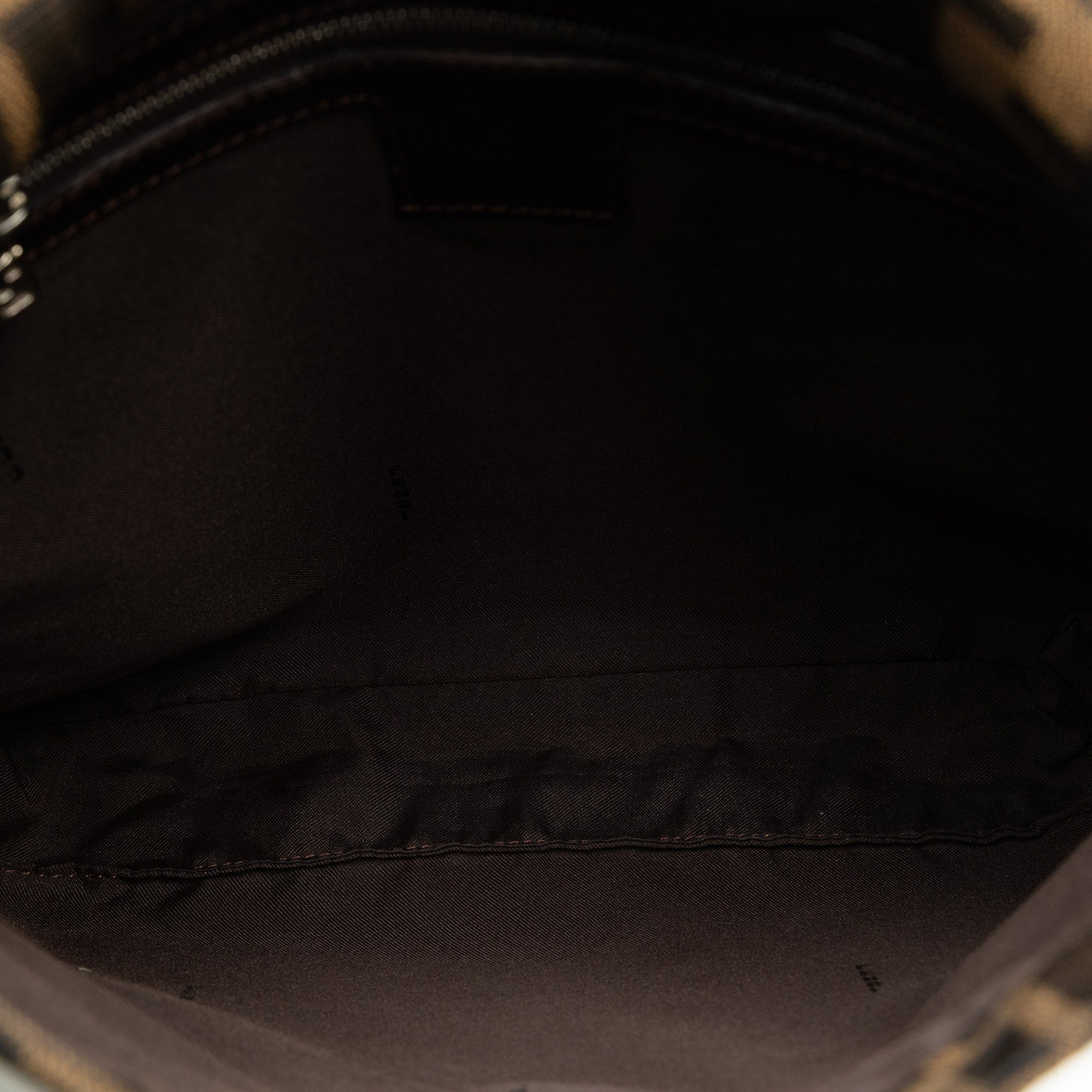 Fendi | Pre-Owned Zucca Canvas Mamma Forever | Brown