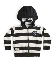 Kid | Striped Zip Hoodie | Stripes