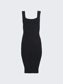 WARDROBE.NYC | Knit Midi Dress | Black