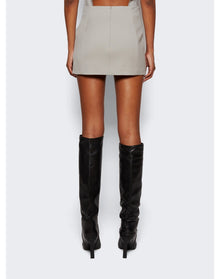 WARDROBE.NYC | Women | Backless Halter Top | Cement Grey