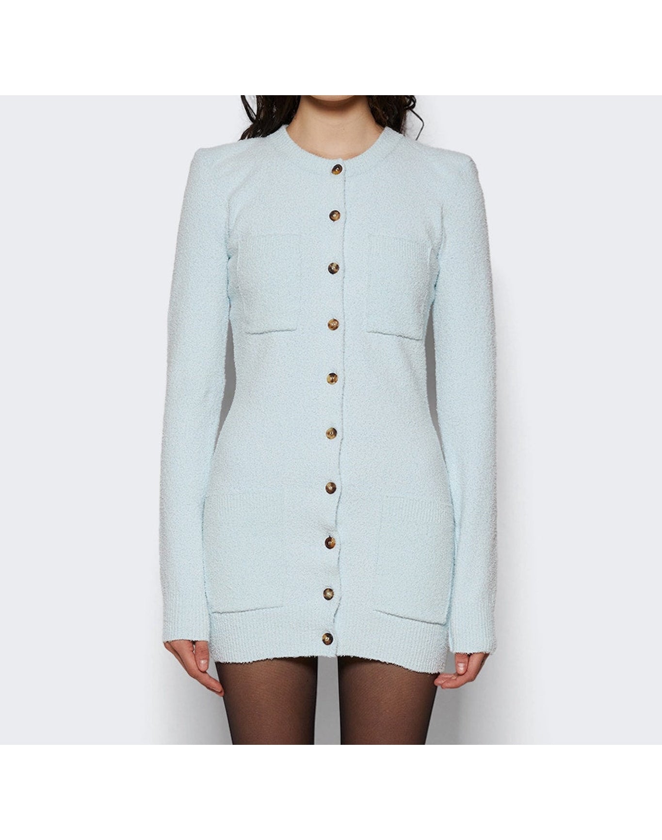 WARDROBE.NYC | Women | Knit Cardigan | Ice Blue