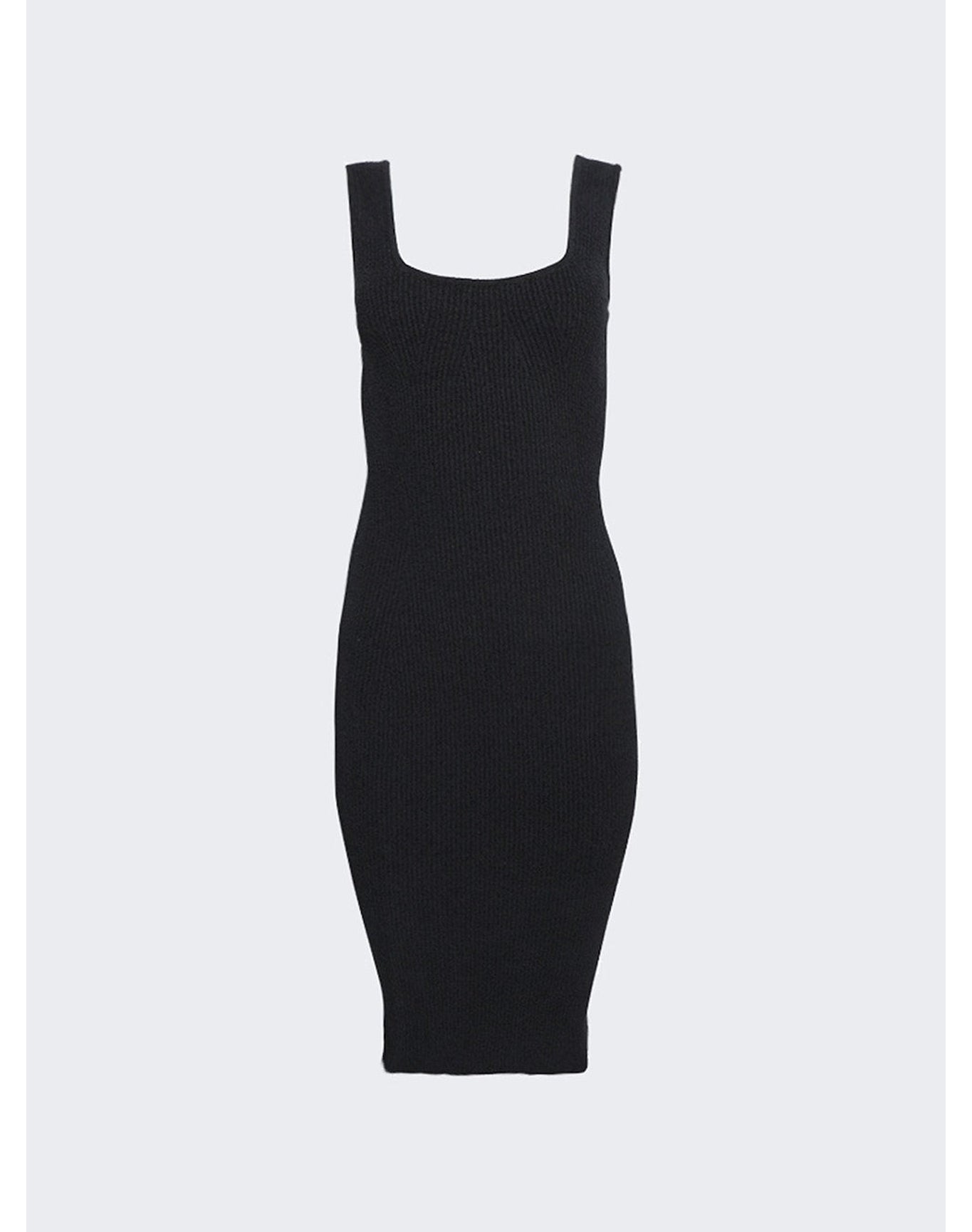 WARDROBE.NYC | Women | Knit Midi Dress | Black