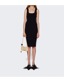 WARDROBE.NYC | Women | Knit Midi Dress | Black