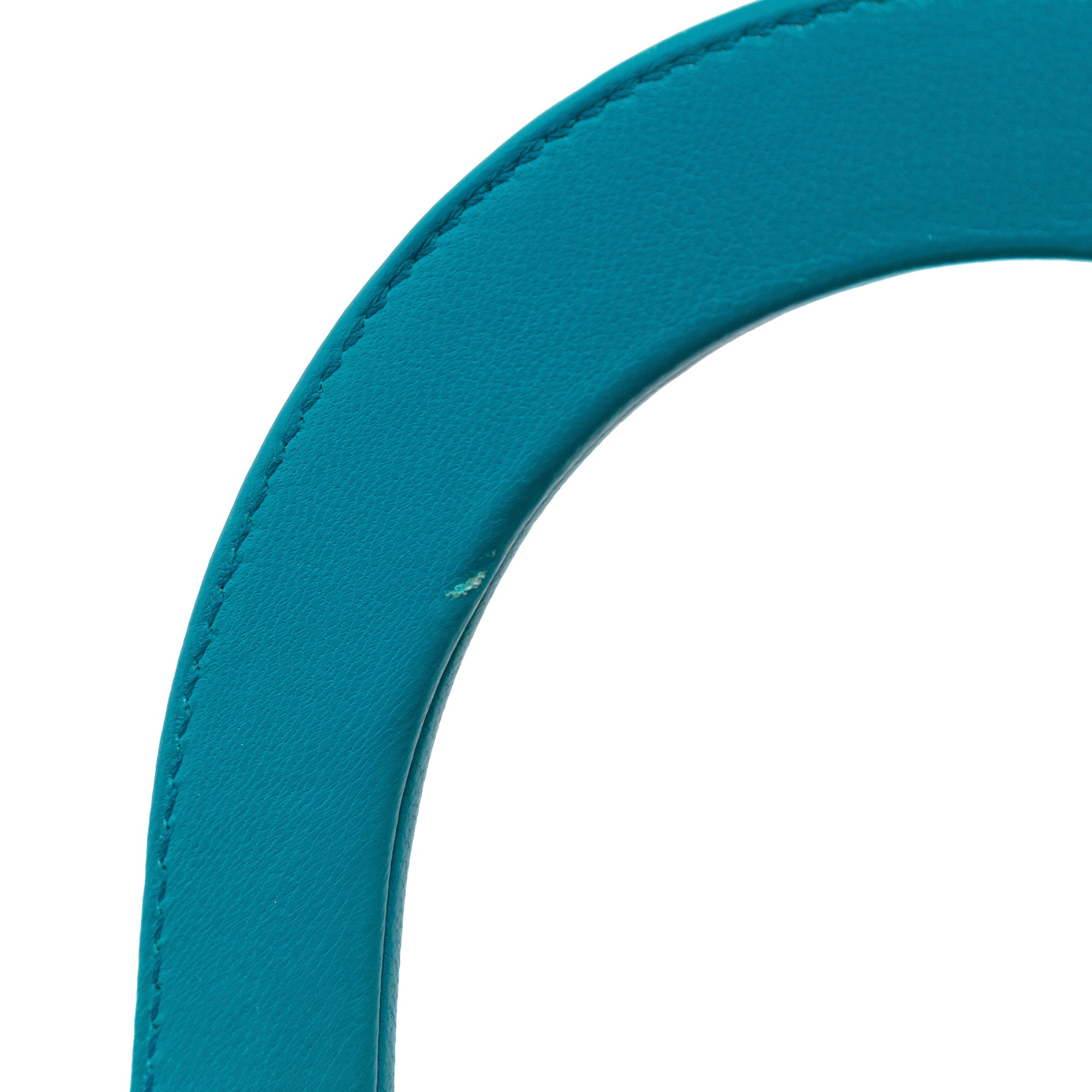 Dior | Pre-Owned Medium Lambskin Cannage Lady | Blue/Turquoise