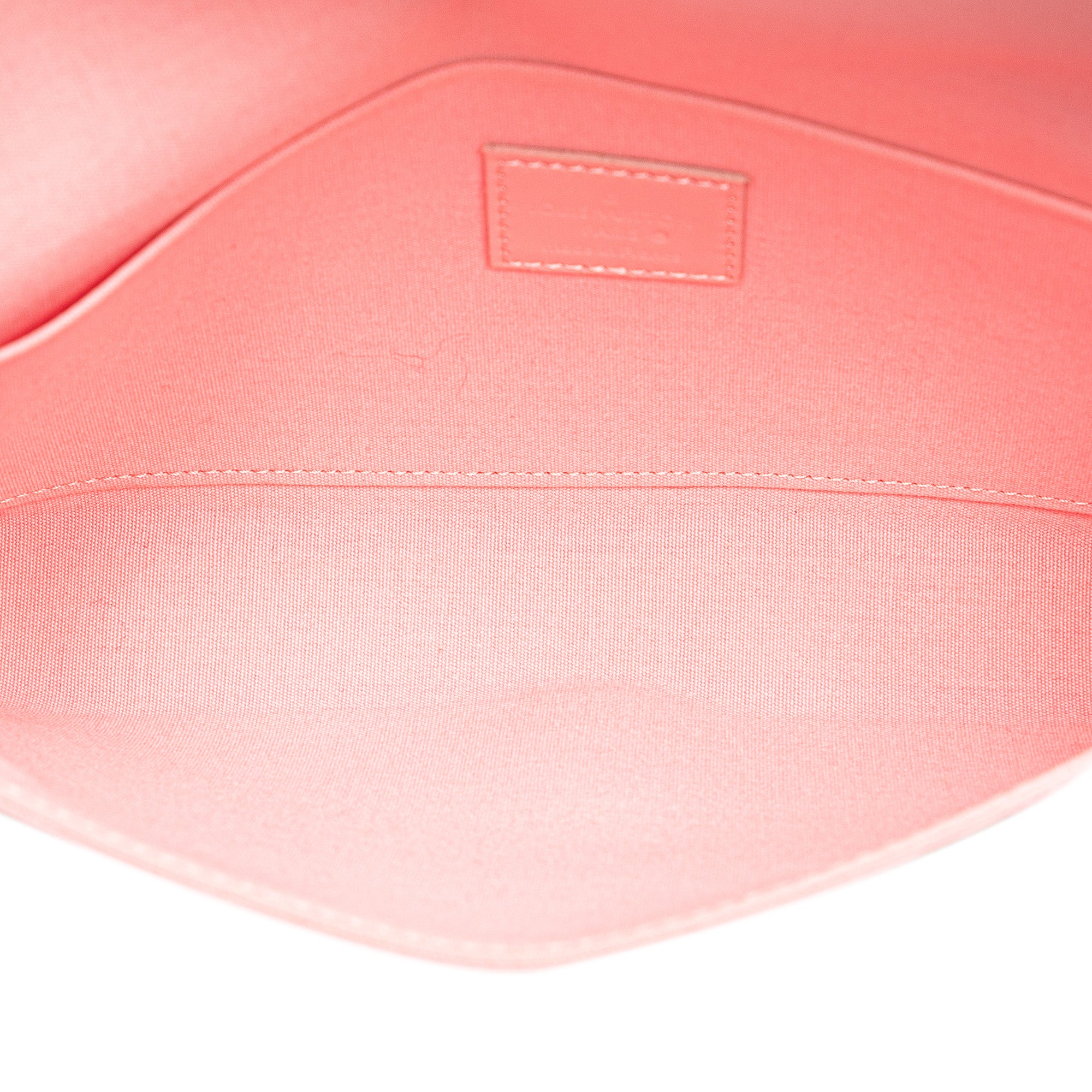 Louis Vuitton | Pre-Owned Monogram Vernis Jungle Dots Pochette Felicie | Pink