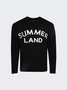 Men | NAHMIAS | Summerland Intarsia Crewneck Sweater | Black
