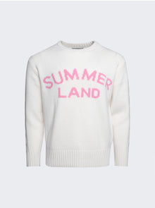 Men | NAHMIAS | Summerland Intarsia Crewneck Sweater | White
