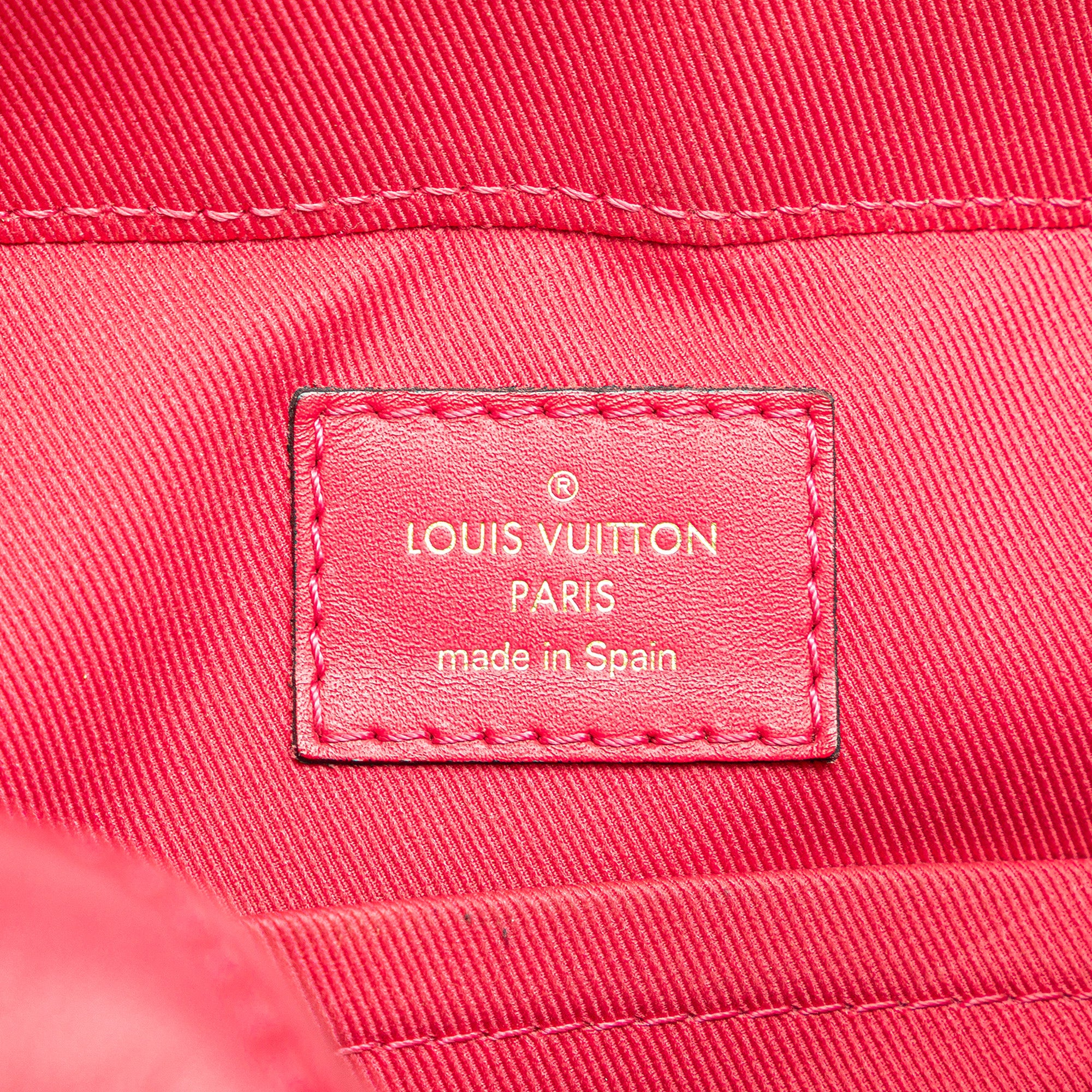 Louis Vuitton | Pre-Owned Monogram Saintonge | BrownRed