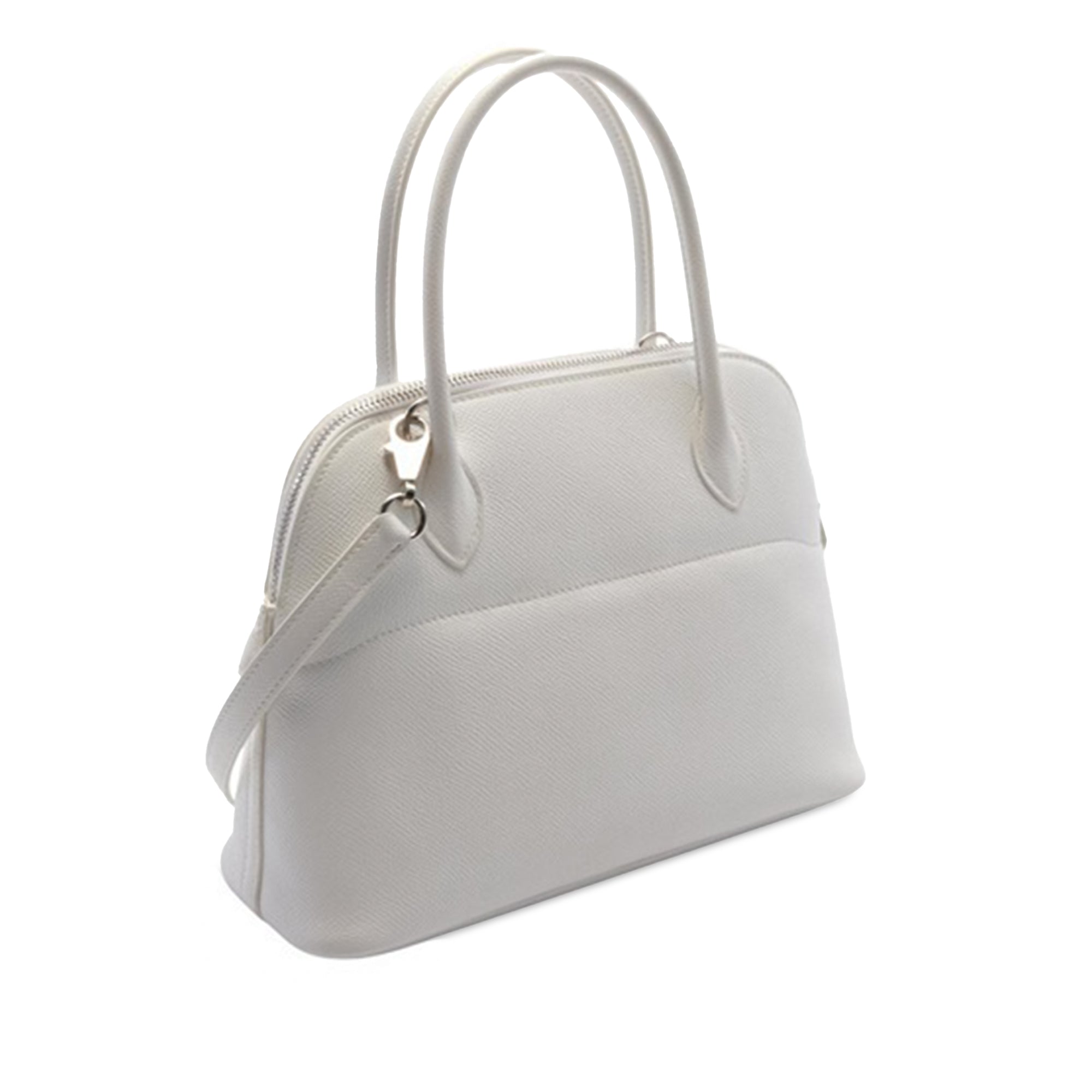 Hermes | Pre-Owned Epsom Bolide 27 | White/Off White