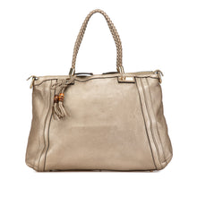 Gucci | Pre-Owned Large Leather Bella Tote | Gold