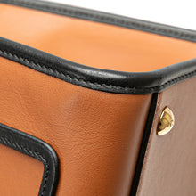 Fendi | Pre-Owned Small Leather Runaway Satchel | Brown/Camel