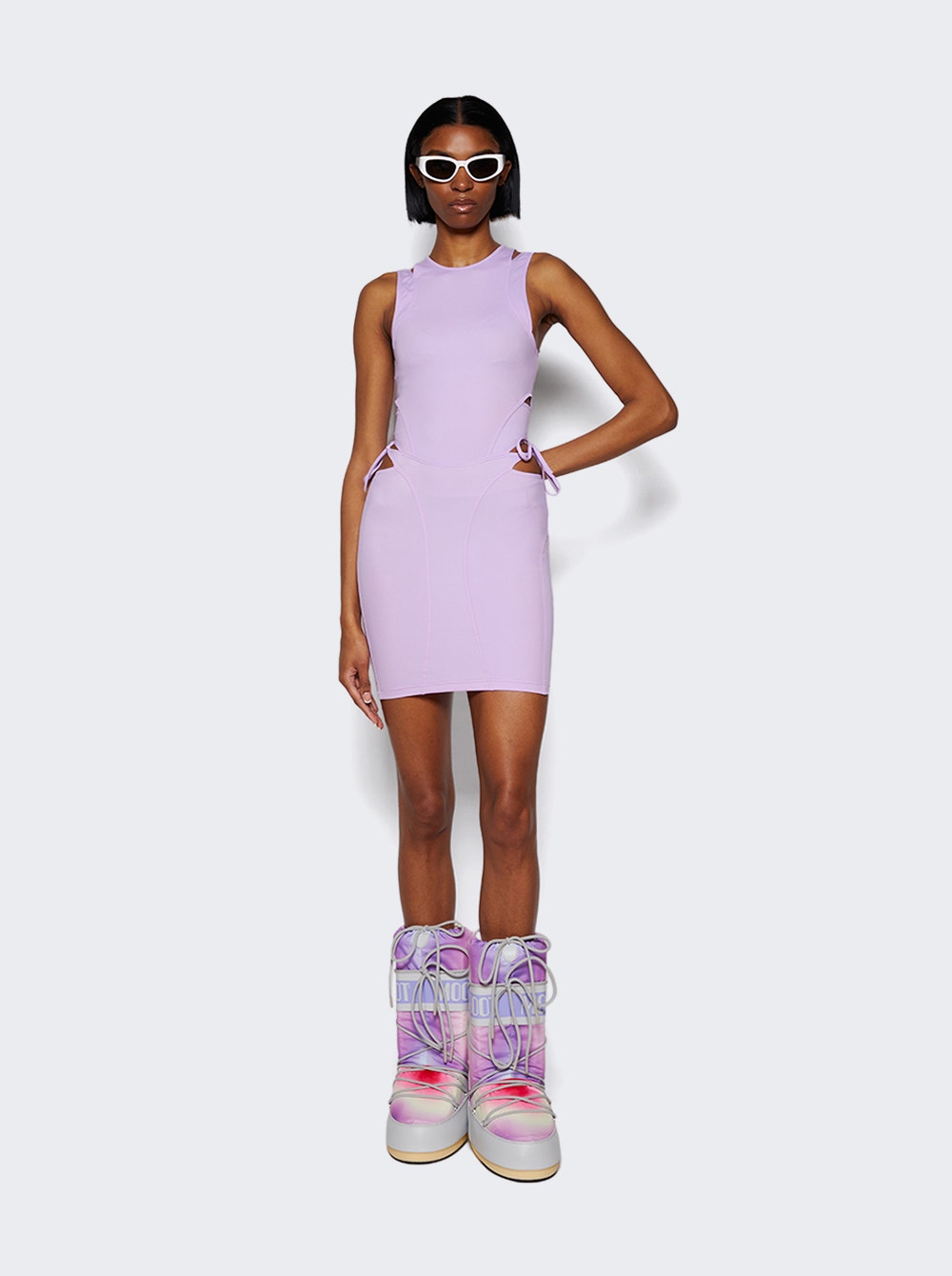 VETEMENTS | Deconstructed Bikini Dress | Lilac