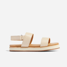 Go-To Flatform Sandal Bone Women's Leather Sandal Nisolo
