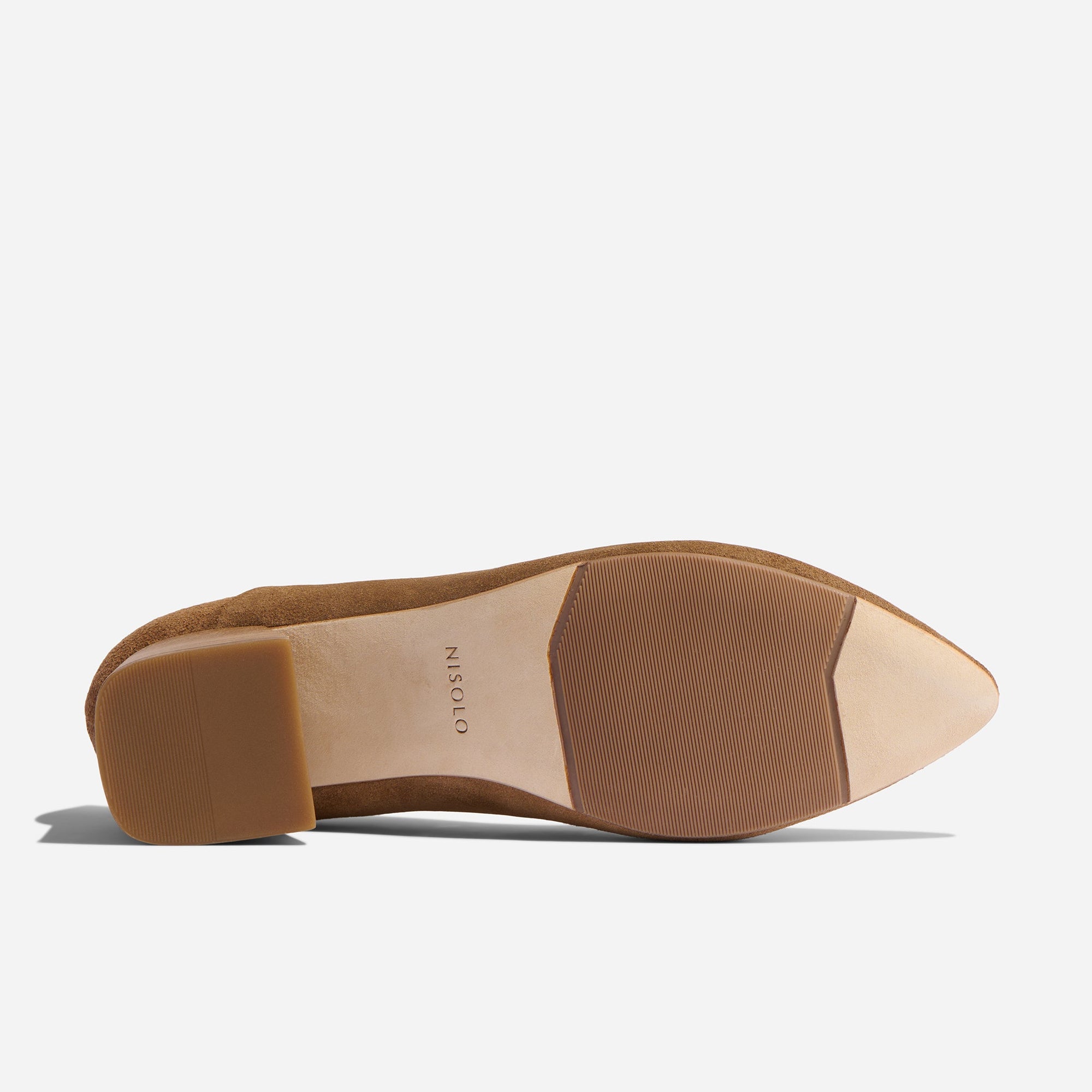 Womens | Fiorela Go-To Mid Heel | Taupe Suede