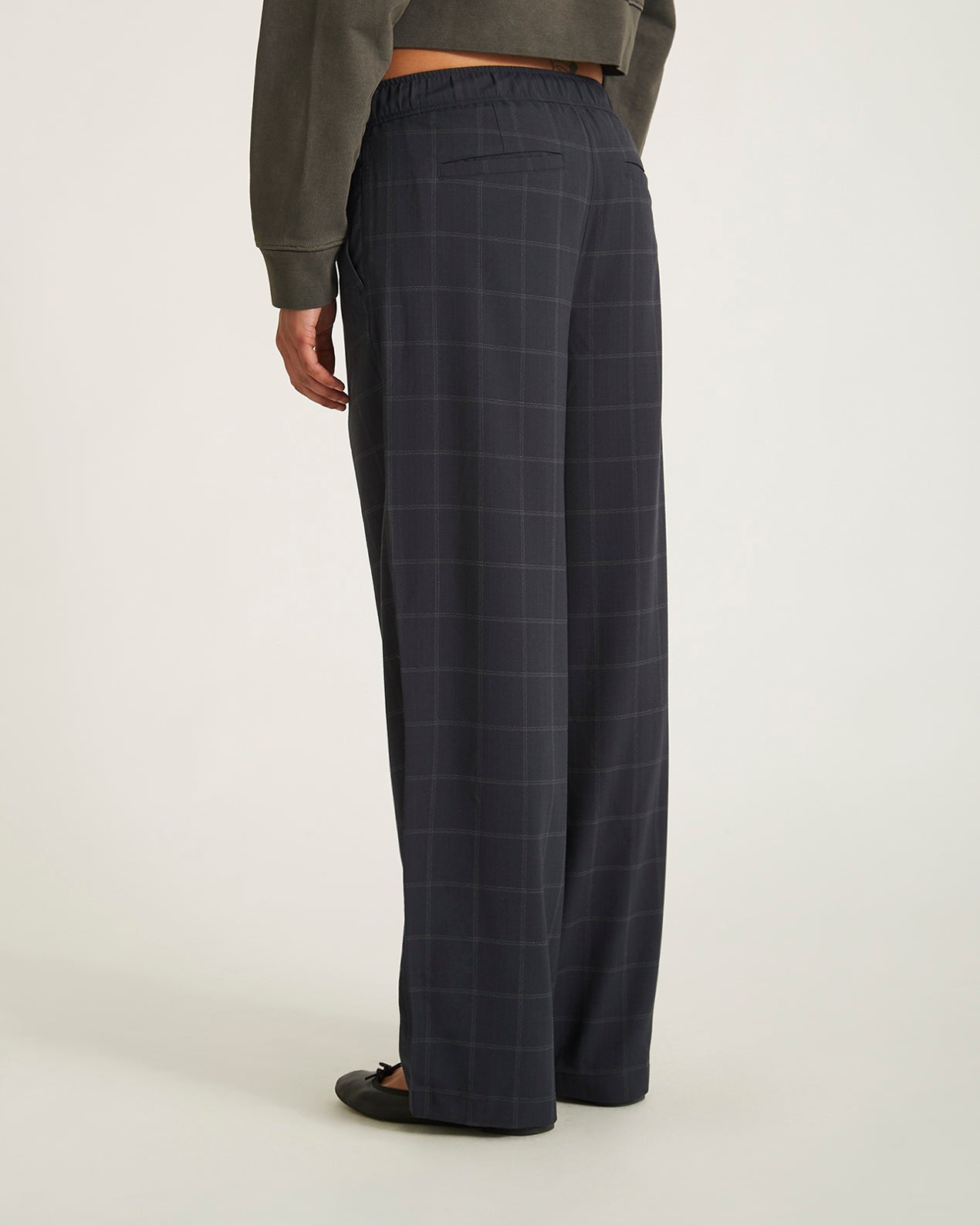 Black | Palmetto Gabardine Pant