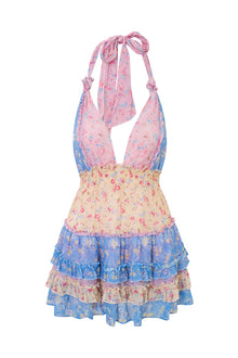 Quintelle Re-Edition Floral Mini Dress | Windsor Rose Print Mix