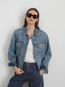 Women | The Denim Jacket | Akita Wash