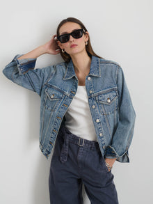 Women | The Denim Jacket | Akita Wash