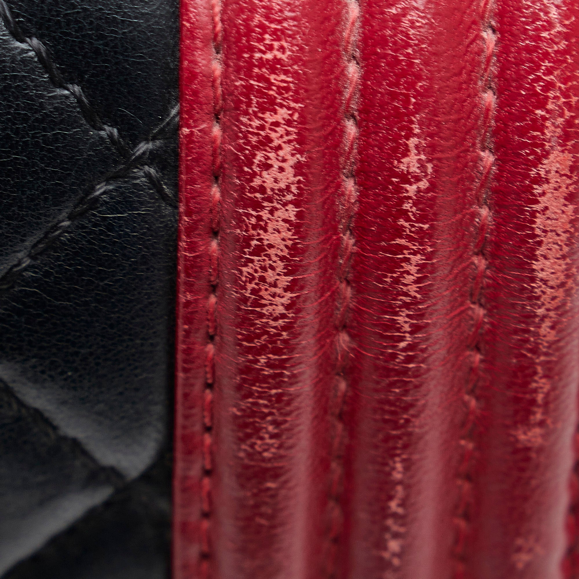 Chanel | Pre-Owned Small Bicolor Boy | Black