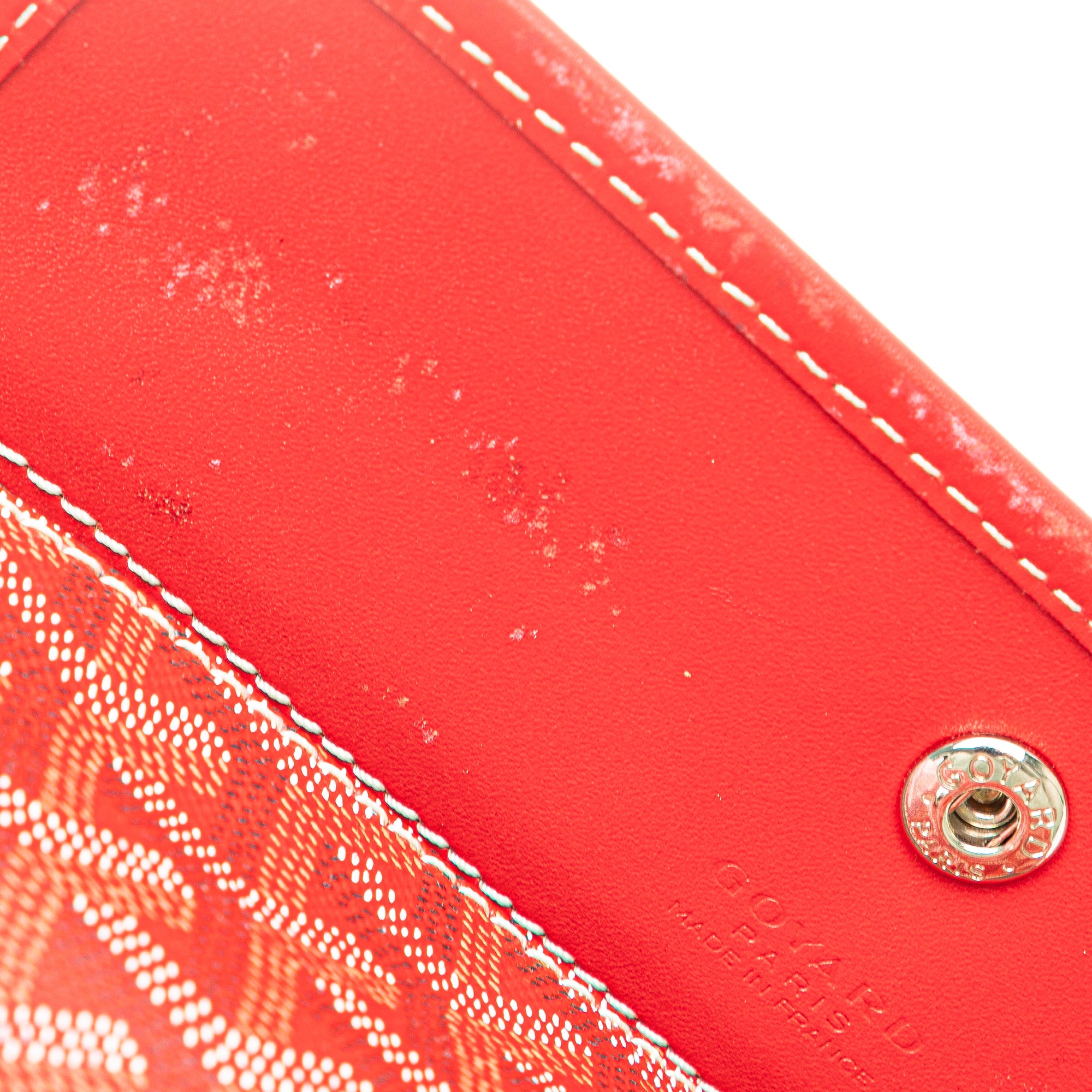 Goyard | Pre-Owned Goyardine Saint Louis PM | Red