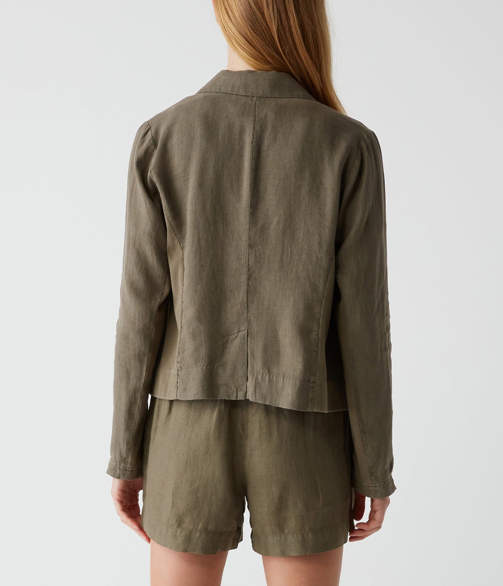 Pearson Linen Blazer | Camo