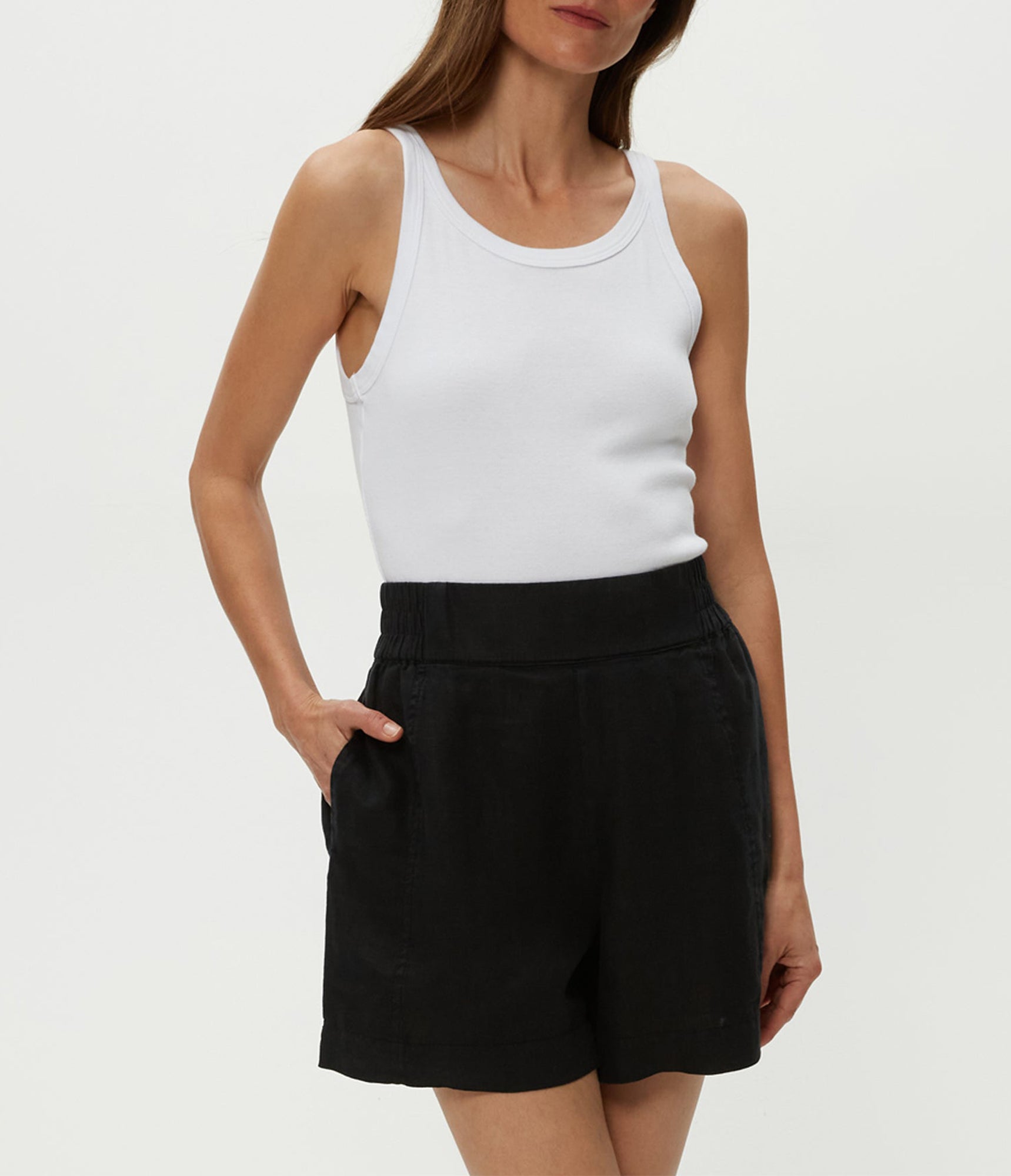 Mavis High Rise Short | Black