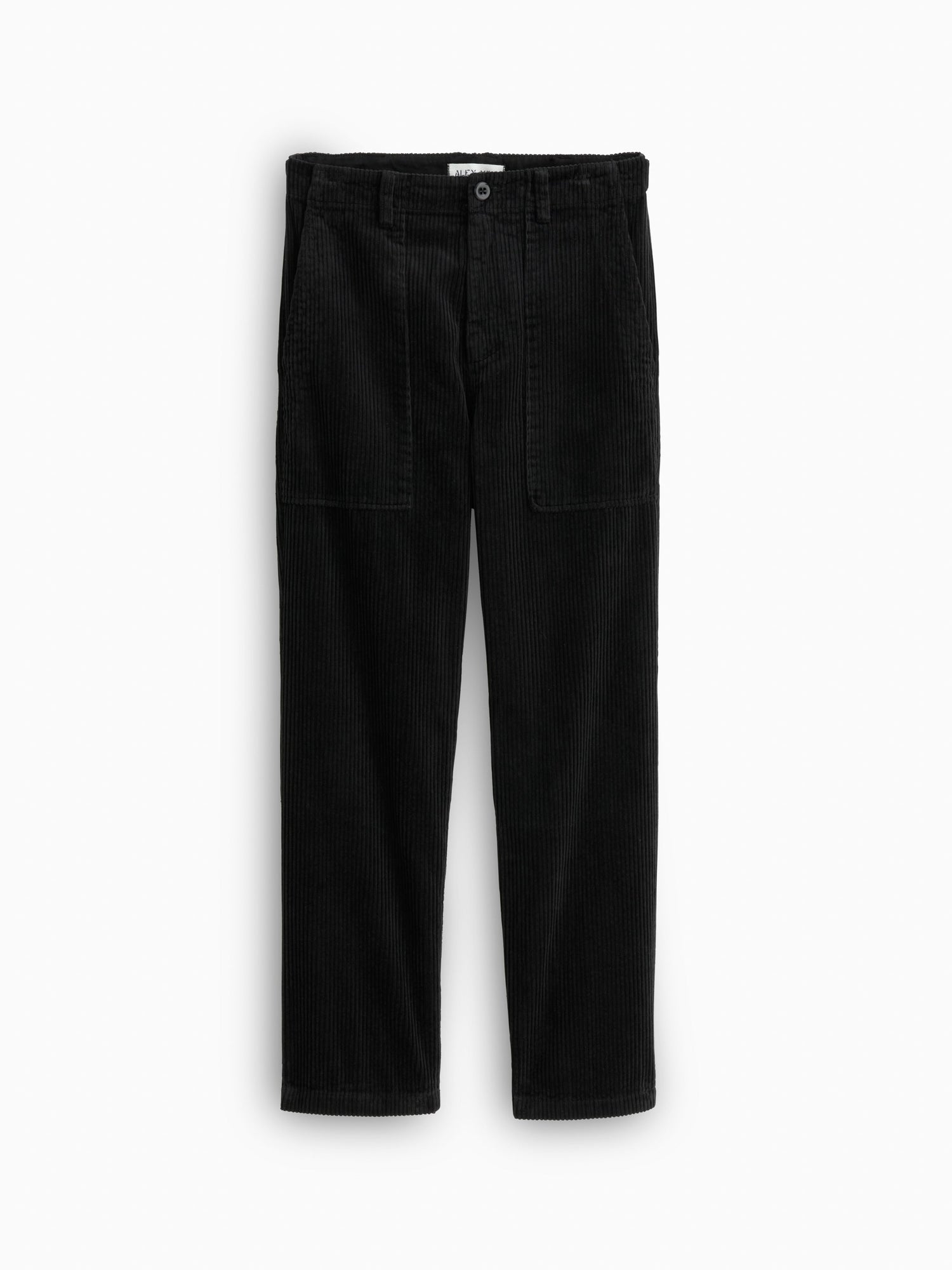 Women | The Neil Straight Leg Pant | Corduroy Black