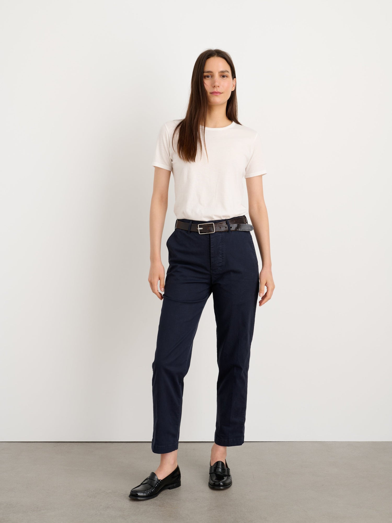 Women | Boyish Chino | Dark Navy