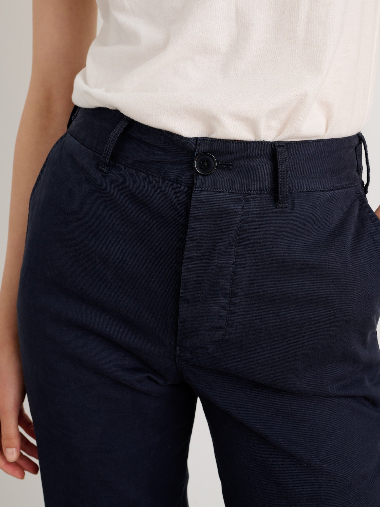 Women | Boyish Chino | Dark Navy