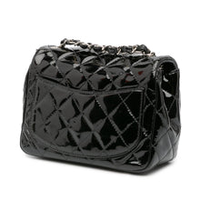 Chanel | Pre-Owned Mini Square Classic Patent Single Flap - IV | Black